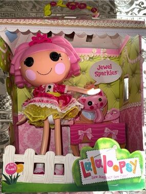 Lalaloopsy Jewel Sparkles Fashion Doll - Pink & Yellow